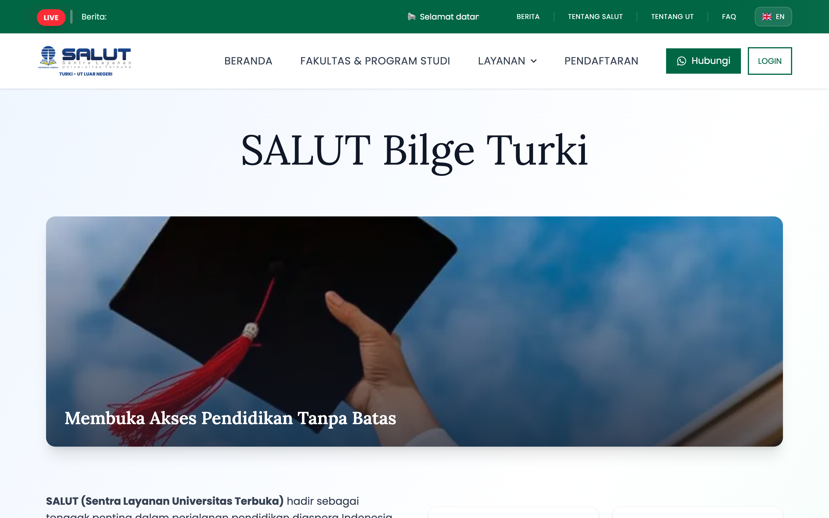About SALUT, the service center's story
